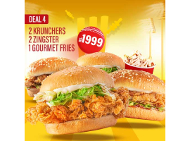 Burger Lab Offering Cricket Combo 4 For Rs.1999/-image-1318